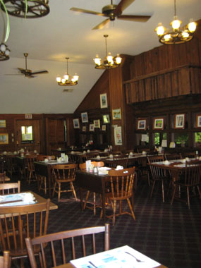 Large dining section